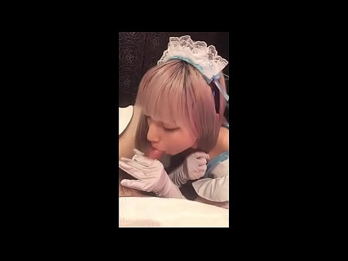 ❤️ Japanesch Idol [mayuka], Franséisch Déngschtmeedchen Kostüm, Deel 1, blowjob a réckelen mat Lotion ❌ Hausgemachte Porno bei eis